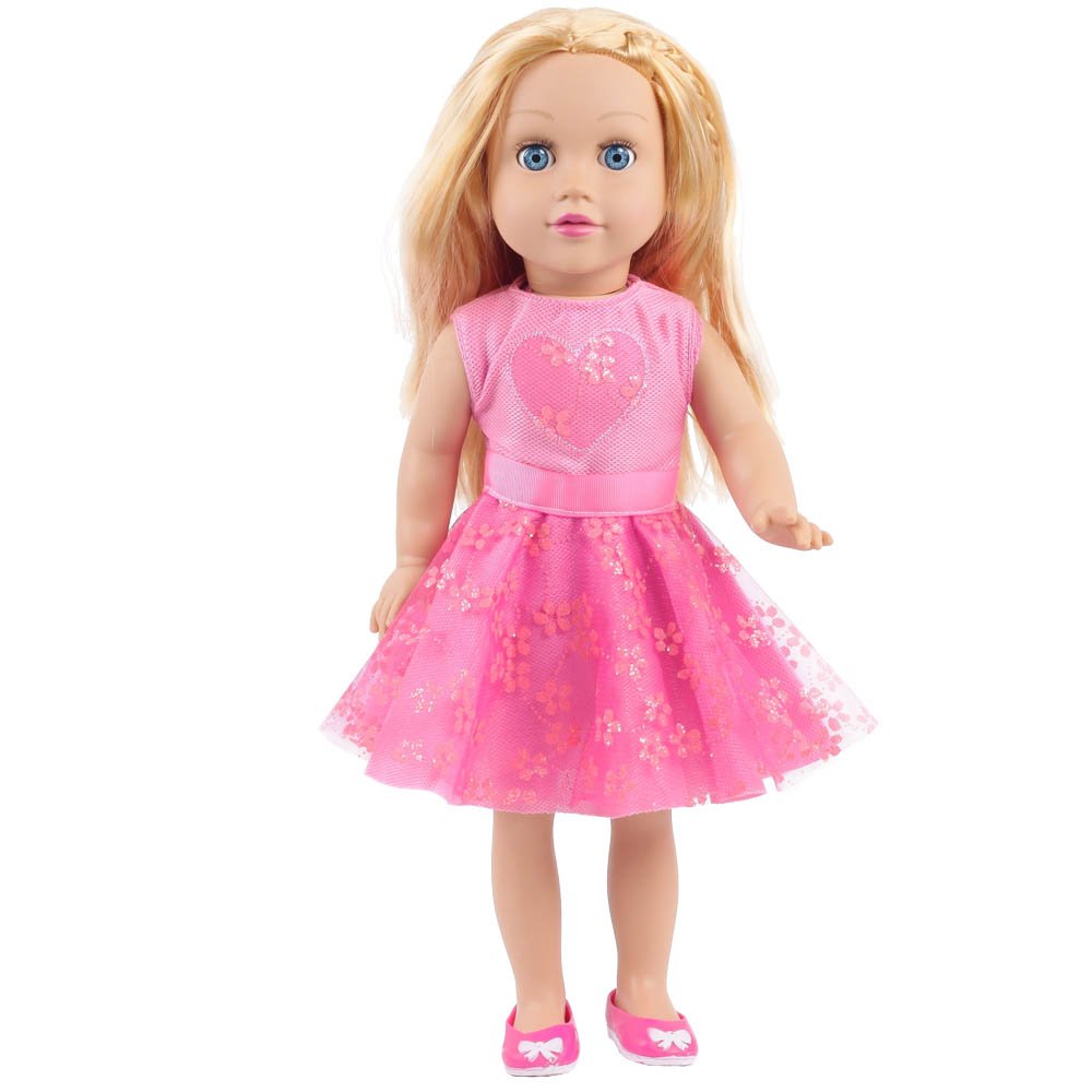 BabyTeddy Big Doll Collectable Fashion Cute Baby Dolls for Girls (Rose ...