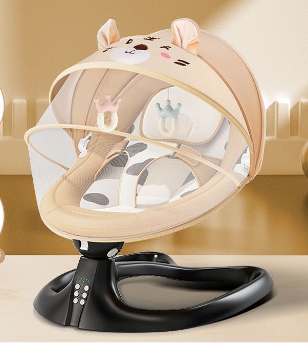 Acorn Baby Electric Baby Swing Remote Control Portable Baby Swing - Baby  Rocker Swing with Music Speaker and Net Cover